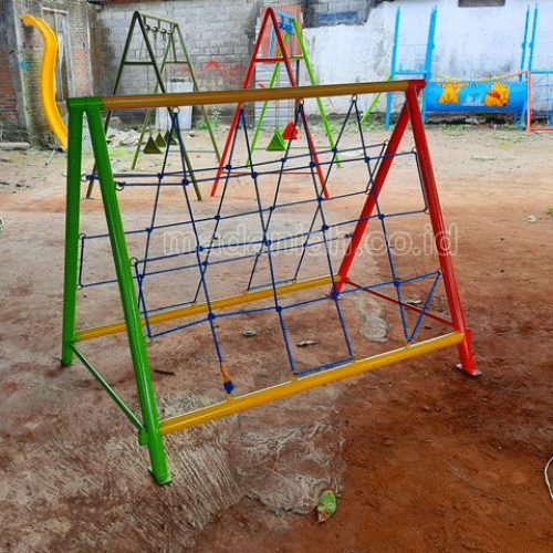 Jual Mainan Panjat Tambang Segitiga Anak TK PAUD Kota Batam