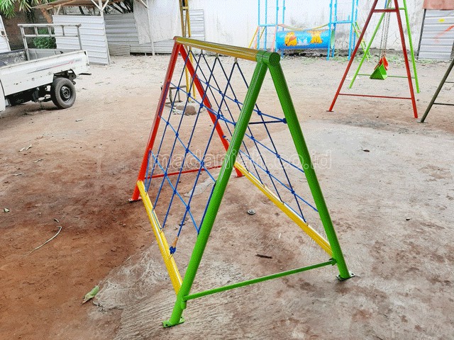 Jual Mainan Panjat Tambang Segitiga Anak TK PAUD Musi Rawas