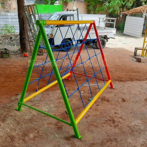 Jual Murah Mainan Panjat Tambang Segitiga Anak TK Kota Banjar