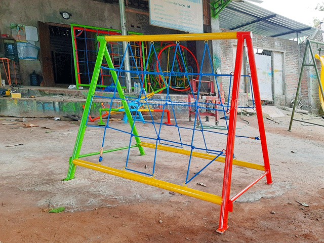Jual Murah Mainan Panjat Tambang Segitiga Anak TK PAUD Barito Timur