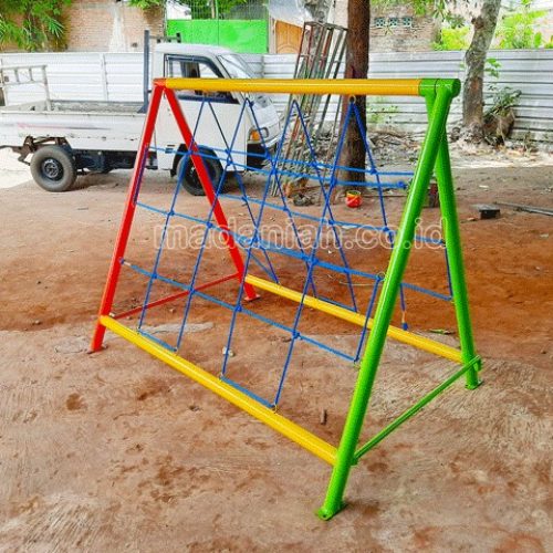 Jual Murah Mainan Panjat Tambang Segitiga Anak TK PAUD Jepara Jual Murah Mainan Panjat Tambang Segitiga Anak TK PAUD Jepara