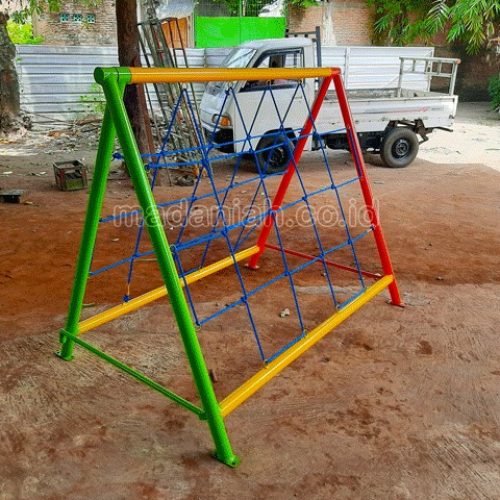Jual Murah Mainan Panjat Tambang Segitiga Anak TK PAUD Kota Bitung