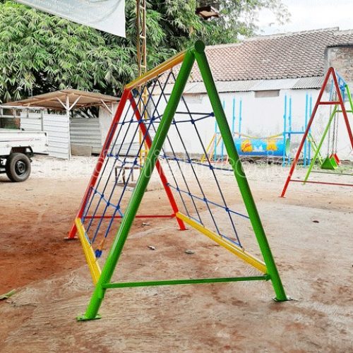 Jual Murah Mainan Panjat Tambang Segitiga Anak TK PAUD Pangandaran
