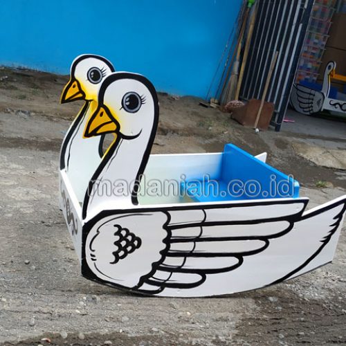 Jual Murah Mainan Angsa Goyang Anak TK PAUD Bantul