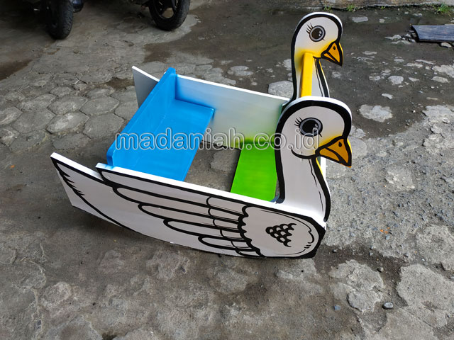 Jual Murah Mainan Angsa Goyang Anak TK PAUD Garut