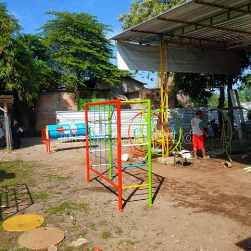 Jual Murah Mainan Monkey Bar Anak TK PAUD Grobogan