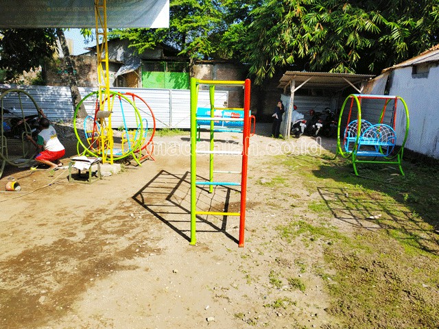 Jual Murah Mainan Monkey Bar Anak TK PAUD Jepara