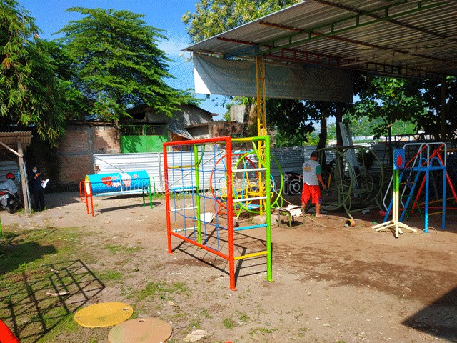 Jual Murah Mainan Monkey Bar Anak TK PAUD Madiun