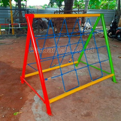 Jual Murah Mainan Panjat Tambang Segitiga Anak TK PAUD Aceh Besar