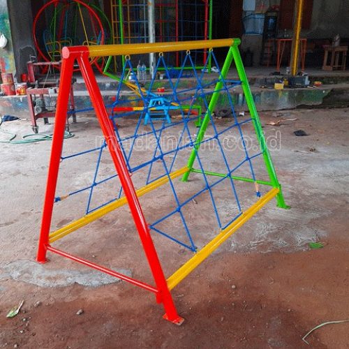 Jual Murah Mainan Panjat Tambang Segitiga Anak TK PAUD Aceh Selatan