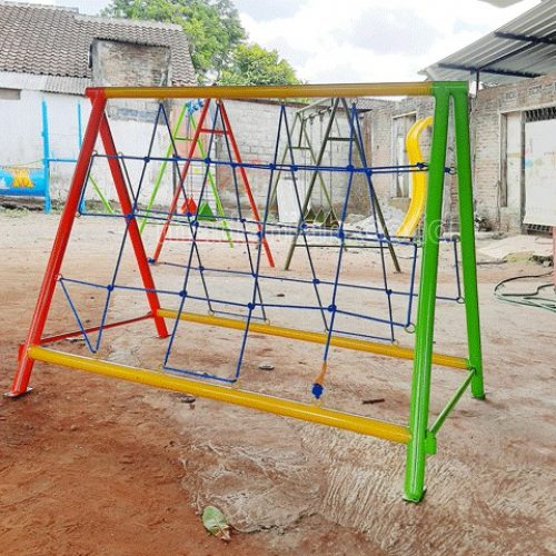 Jual Murah Mainan Panjat Tambang Segitiga Anak TK PAUD Bantul