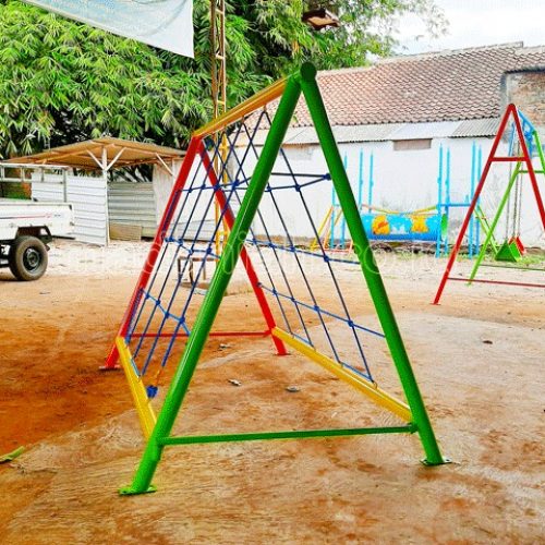 Jual Murah Mainan Panjat Tambang Segitiga Anak TK PAUD Buleleng