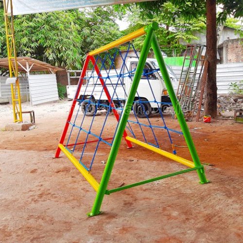 Jual Murah Mainan Panjat Tambang Segitiga Anak TK PAUD Demak