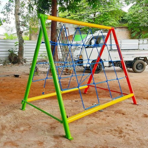 Jual Murah Mainan Panjat Tambang Segitiga Anak TK PAUD Gianyar
