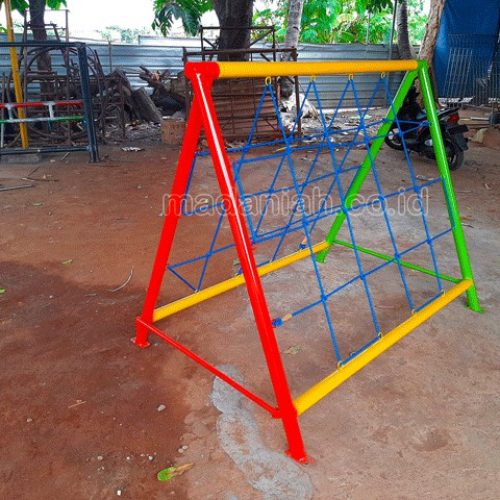 Jual Murah Mainan Panjat Tambang Segitiga Anak TK PAUD Langsa