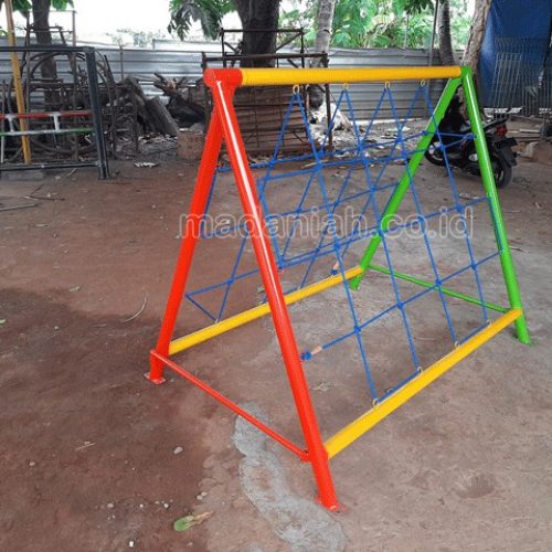 Jual Murah Mainan Panjat Tambang Segitiga Anak TK PAUD Pekalongan
