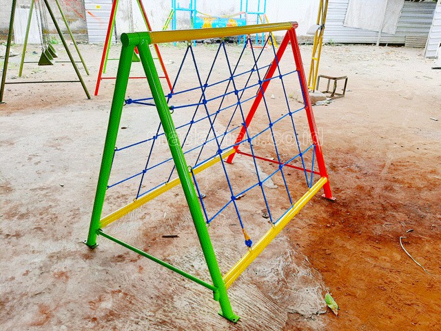 Jual Murah Mainan Panjat Tambang Segitiga Anak TK PAUD Puncak