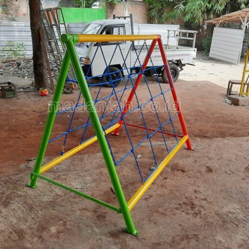 Jual Murah Mainan Panjat Tambang Segitiga Anak TK PAUD Sabang