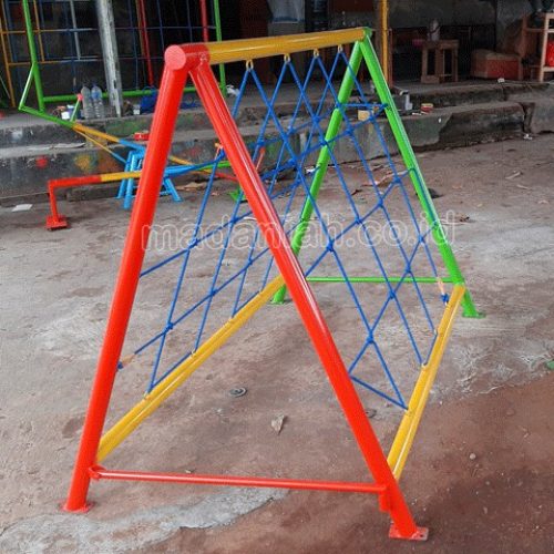 Jual Murah Mainan Panjat Tambang Segitiga Anak TK PAUD Sukabumi