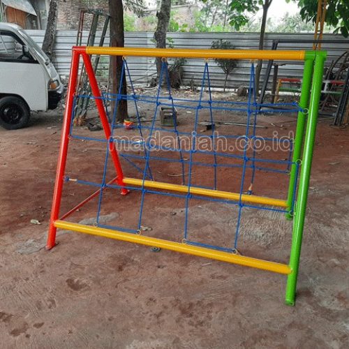 Jual Mainan Panjat Tambang Segitiga Anak TK PAUD Kota Tanjungpinang