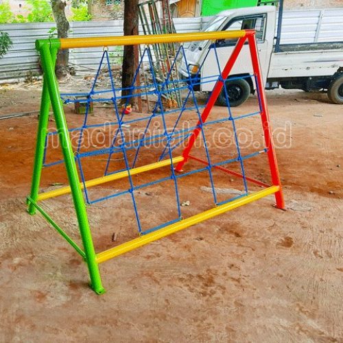 Jual Mainan Panjat Tambang Segitiga Anak TK PAUD Rokan Hilir