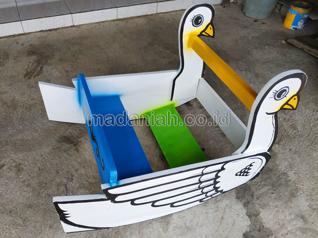 Jual Murah Mainan Angsa Goyang Anak TK PAUD Sibolga