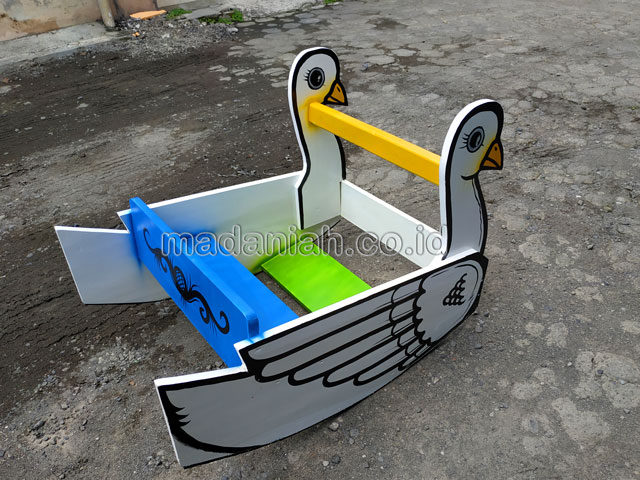 Jual Murah Mainan Angsa Goyang Anak TK PAUD Tanggamus