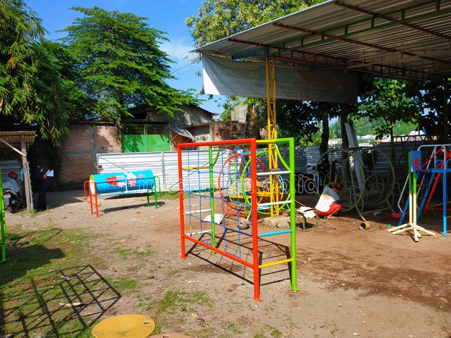 Jual Murah Mainan Monkey Bar Anak TK PAUD Brebes
