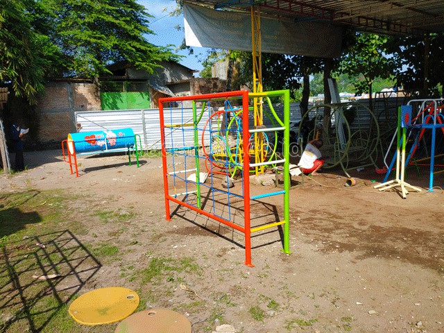 Jual Murah Mainan Monkey Bar Anak TK PAUD Labuhanbatu Utara