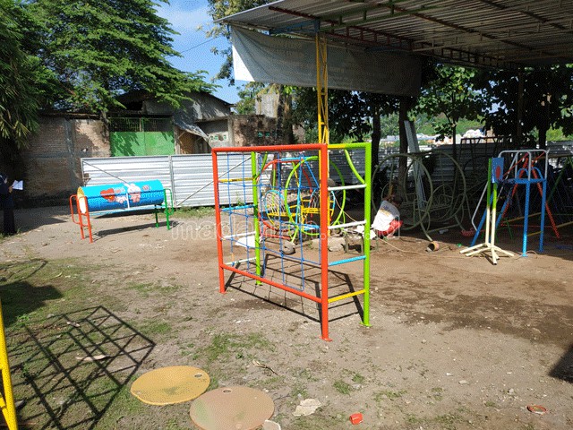 Jual Murah Mainan Monkey Bar Anak TK PAUD Tanah Datar