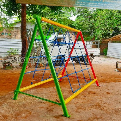Jual Murah Mainan Panjat Tambang Segitiga Anak TK PAUD Banjarbaru