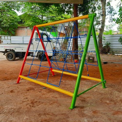 Jual Murah Mainan Panjat Tambang Segitiga Anak TK PAUD Banyuasin
