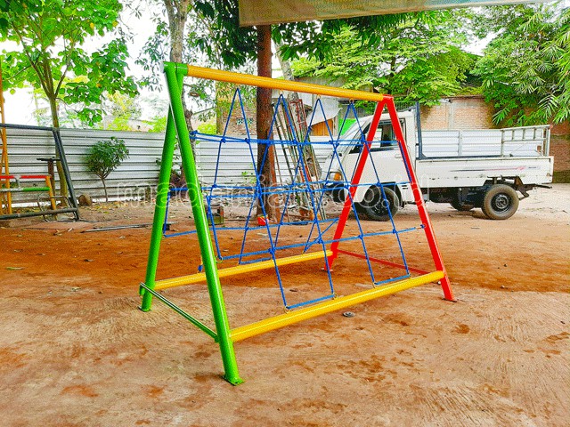 Jual Murah Mainan Panjat Tambang Segitiga Anak TK PAUD Donggala