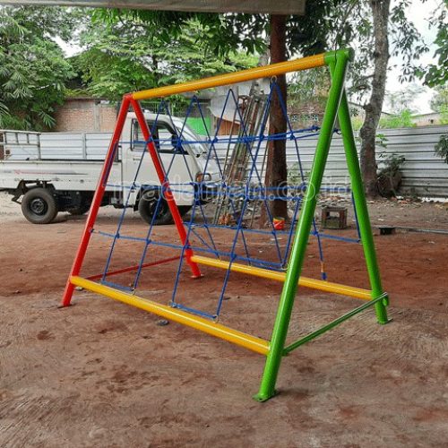 Jual Murah Mainan Panjat Tambang Segitiga Anak TK PAUD Lampung Timur
