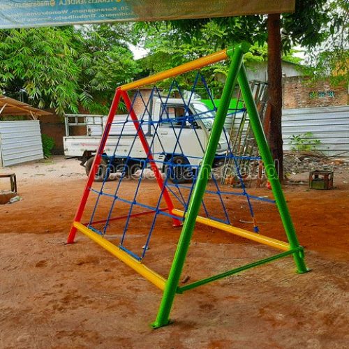 Jual Murah Mainan Panjat Tambang Segitiga Anak TK PAUD Malaka