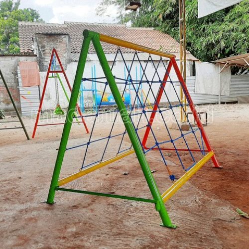 Jual Murah Mainan Panjat Tambang Segitiga Anak TK PAUD Sintang Jual Murah Mainan Panjat Tambang Segitiga Anak TK PAUD Sintang