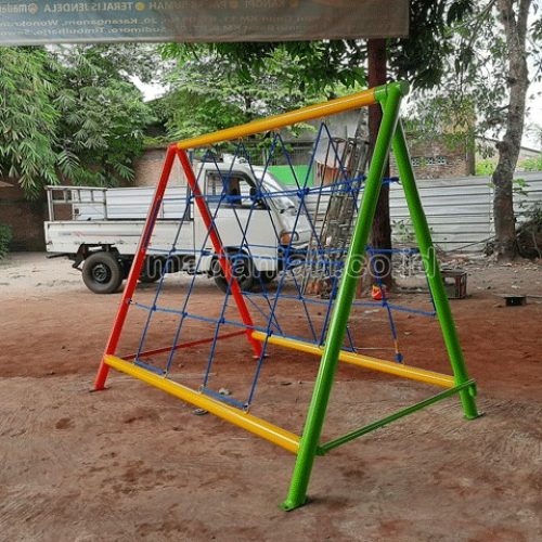 Jual Murah Mainan Panjat Tambang Segitiga Anak TK PAUD Sumba Timur