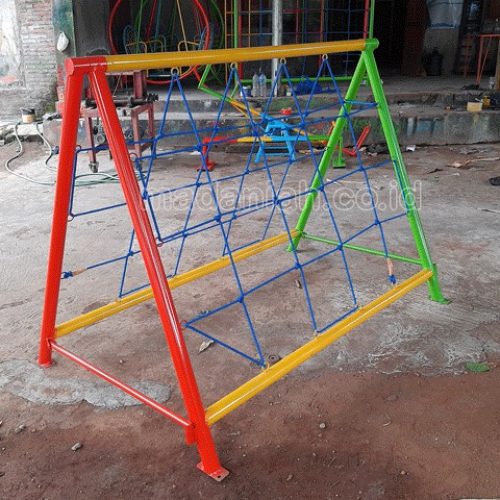 Jual Murah Mainan Panjat Tambang Segitiga Anak TK PAUD Tapin