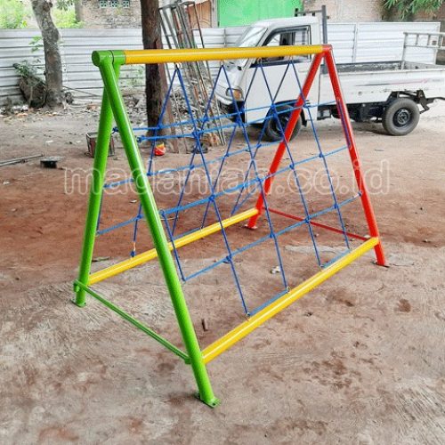 Jual Murah Mainan Panjat Tambang Segitiga Anak TK PAUD Tojo Una-Una