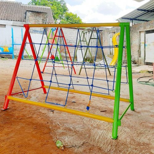 Jual Murah Mainan Panjat Tambang Segitiga Anak TK PAUD Wonosobo
