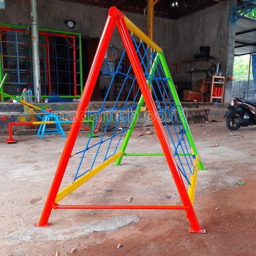 Jual Mainan Panjat Tambang Segitiga Anak TK PAUD Banggai Kepulauan