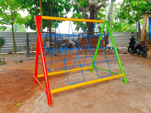 Jual Mainan Panjat Tambang Segitiga Anak TK PAUD Kepulauan Anambas