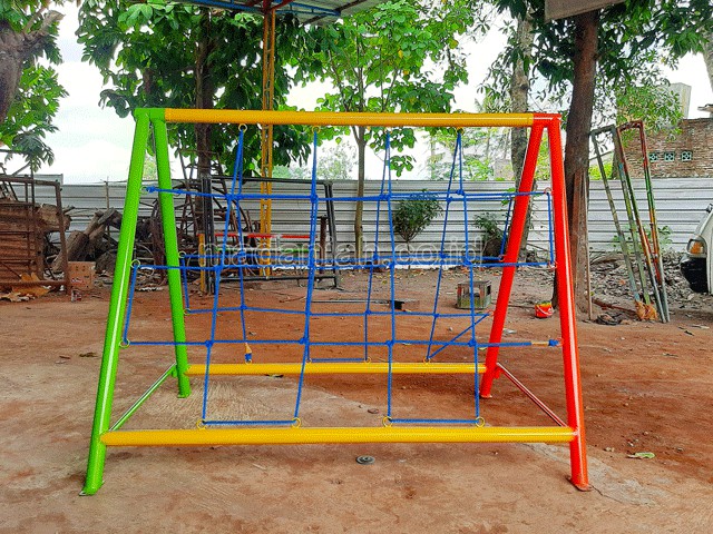 Jual Mainan Panjat Tambang Segitiga Anak TK PAUD Kepulauan Sula