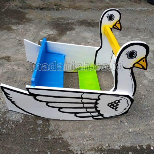 Jual Murah Mainan Angsa Goyang Anak TK PAUD Gunung Mas