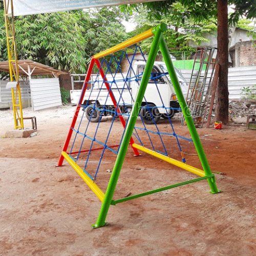 Jual Murah Mainan Panjat Tambang Segitiga Anak TK PAUD Bulukumba