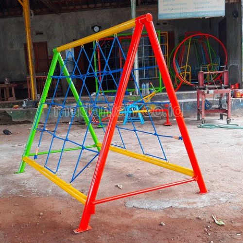 Jual Murah Mainan Panjat Tambang Segitiga Anak TK PAUD Buru