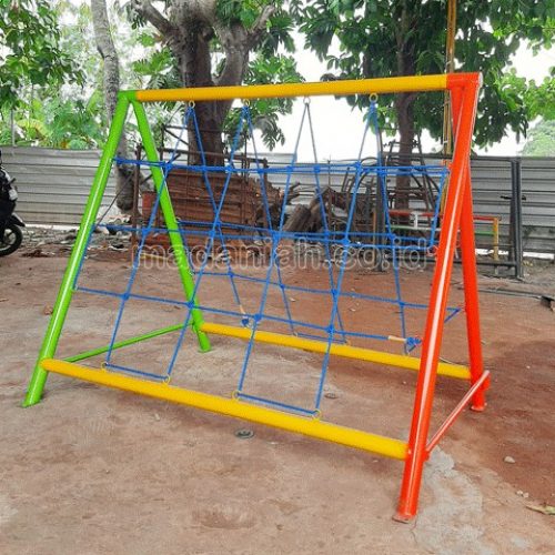 Jual Murah Mainan Panjat Tambang Segitiga Anak TK PAUD Deli Serdang