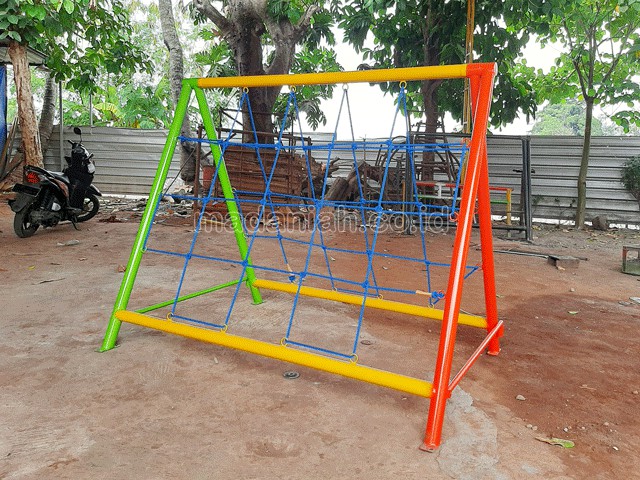 Jual Murah Mainan Panjat Tambang Segitiga Anak TK PAUD Deli Serdang