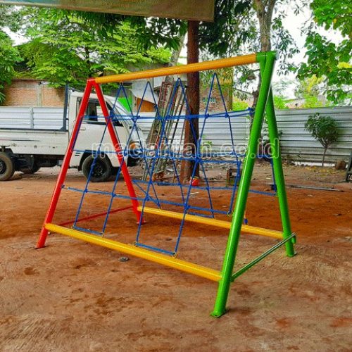 Jual Murah Mainan Panjat Tambang Segitiga Anak TK PAUD Kaimana