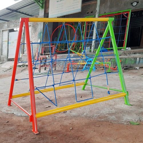 Jual Murah Mainan Panjat Tambang Segitiga Anak TK PAUD Kapuas